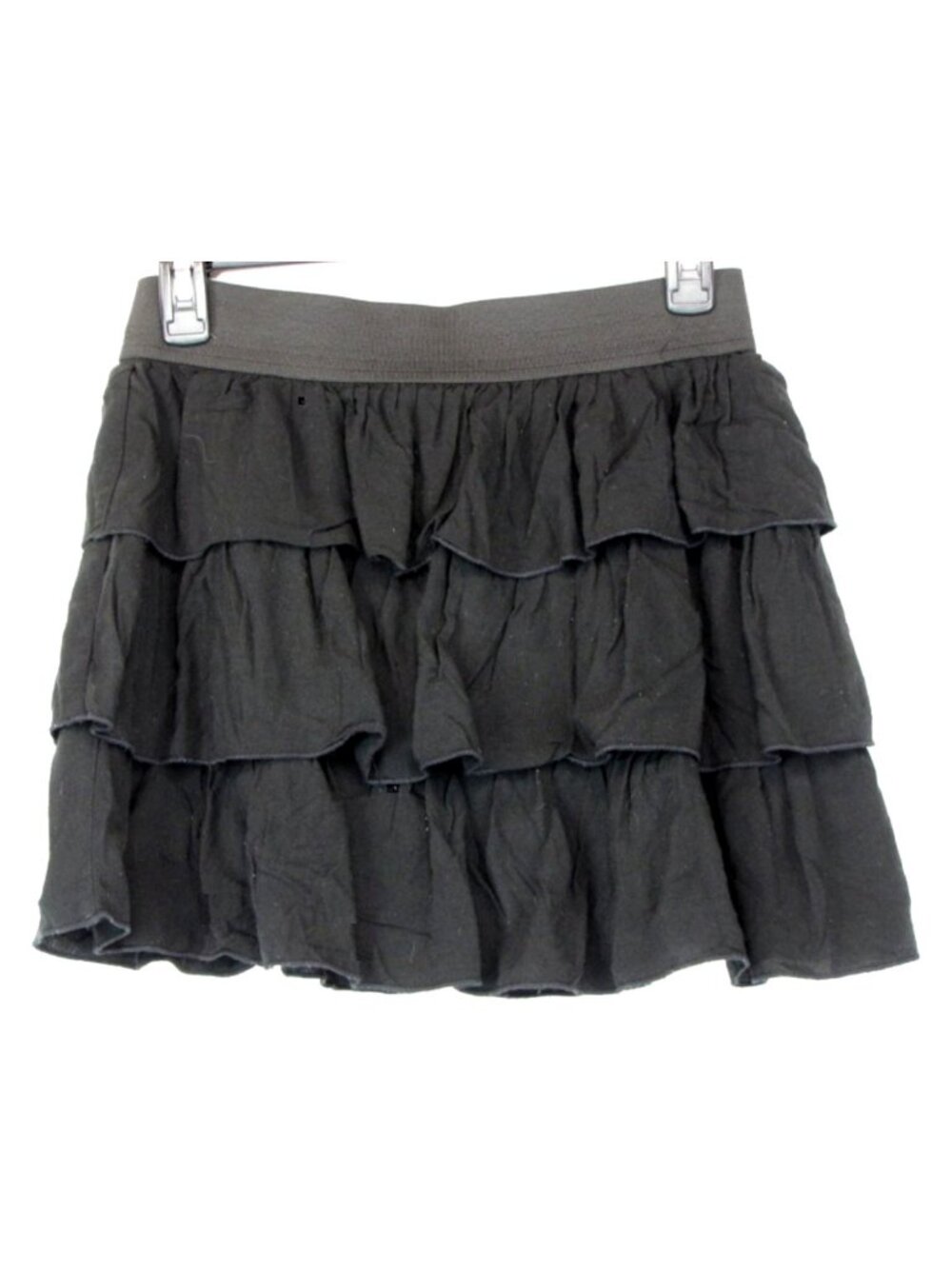 SALE! Ruffle Black Short Mini Skirt